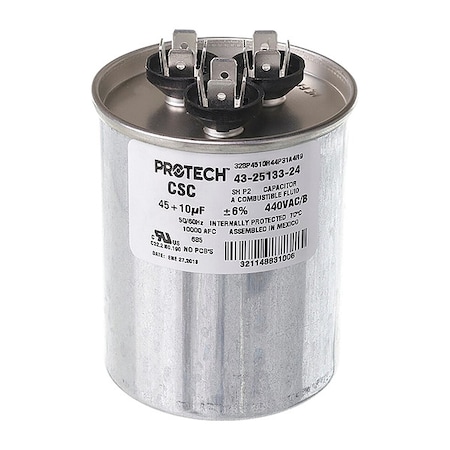 Prostock Motor Dual Run Capacitor, 440V AC 43-25133-24