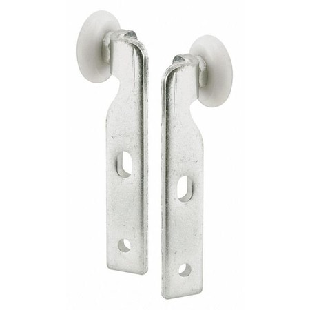 Primeline Tools 3/4 in. Nylon Ball Bearing Wheel Closet Door Roller 1 Left/1 Right, fits Nordahl Doors (1 Pair) N 6518