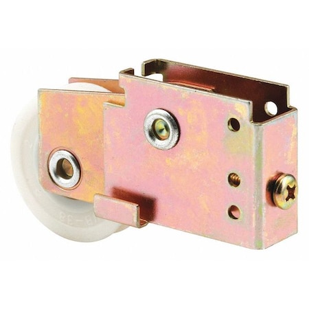 Primeline Tools Mirror Door Roller, Unique Housing, 1-1/2 in. Nylon Grooved Roller (Single Pack) N 6576