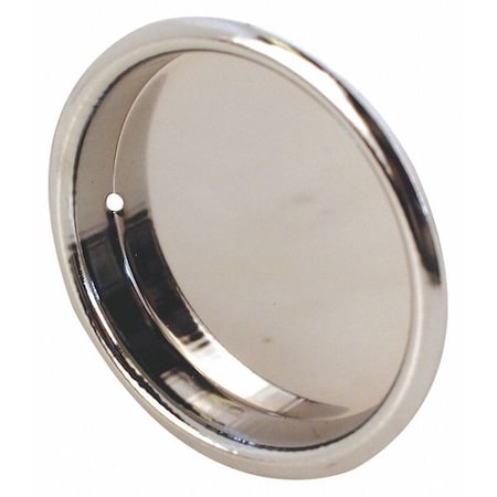 Primeline Tools 4 in. Round Chrome Plated Bypass Door Pull Handle (2 Pack) N 6868