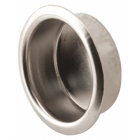 Primeline Tools 3/4 in. Satin Nickel, Closet Door Finger Pull, PK4 N 7308