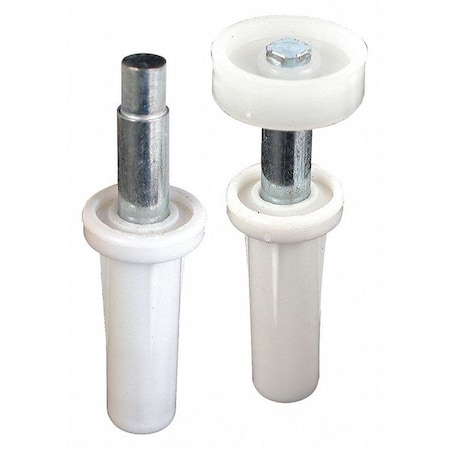 Primeline Tools 7/16 in., Bi-Fold Door Top Pivot and Guide Set (1 Set), PR N 7265