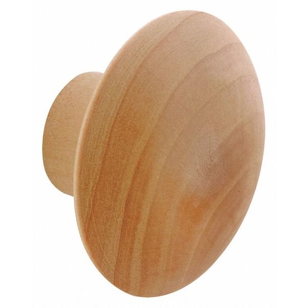 Primeline Tools Bi-Fold Door Pull Knob with Screw, Wood (Single Pack) N 7298