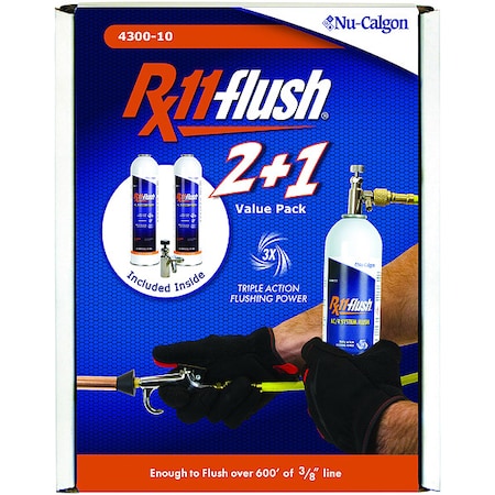 Nu-Calgon Refrigeration System Flush Kit, (2) 2 lb. 4300-10