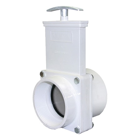 Valterra Gate Valve, Class 125, 3 In., PVC 4309GR