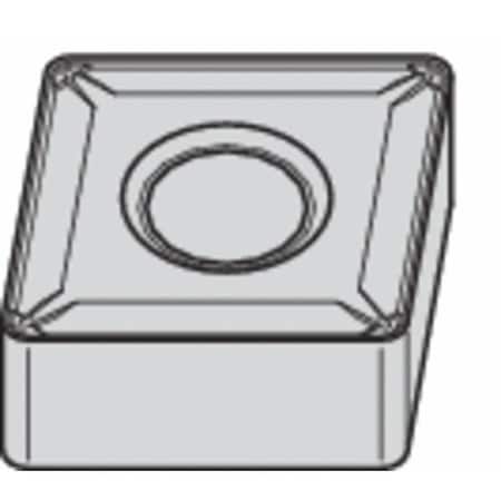 Widia Diamond Turning Insert, Diamond, 4, CNMG, 1, Carbide CNMG4312P