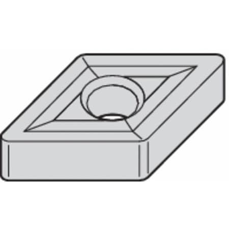 Widia Diamond Turning Insert, Diamond, 4, DNGP, 1, Carbide DNGP431