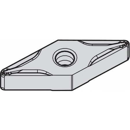 Widia Diamond Turning Insert, Diamond, 3, VNMG, 2, Carbide 4167125