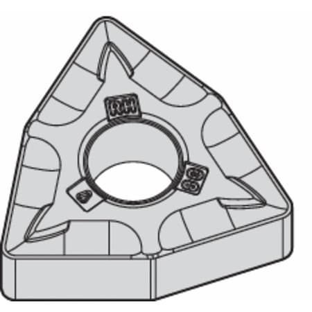 Widia Turning Insert, Trigon, 3, WNMG, 2, Carbide WNMG332RH WP15CT