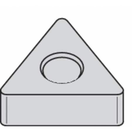 Widia Triangle Turning Insert, Triangle, 4, TNMA, 2, Ceramic TNMA432 TN20K