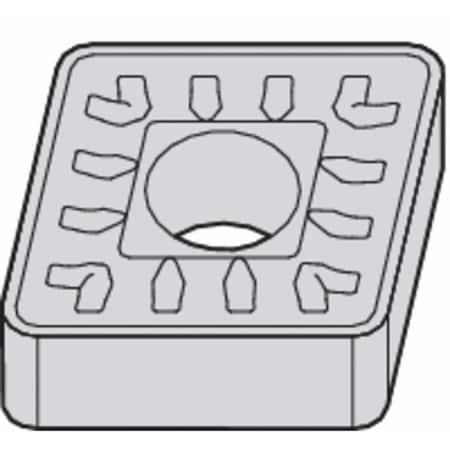 Widia Diamond Turning Insert, Diamond, 6, CNMM, 4, Carbide CNMM644SR