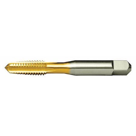 Cleveland Straight Flute (Hand) Straight Flute Hand Tap, #8-32, Taper, UNC, High Speed Steel, 4 C54307