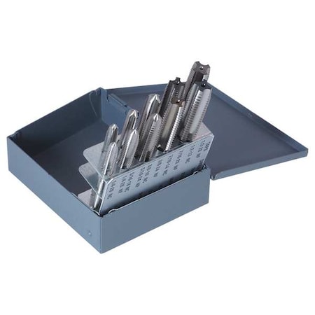 Cleveland Straight Flute (Hand) Straight Flute Hand Tap, Plug, UNC, High Speed Steel, 4 C55090