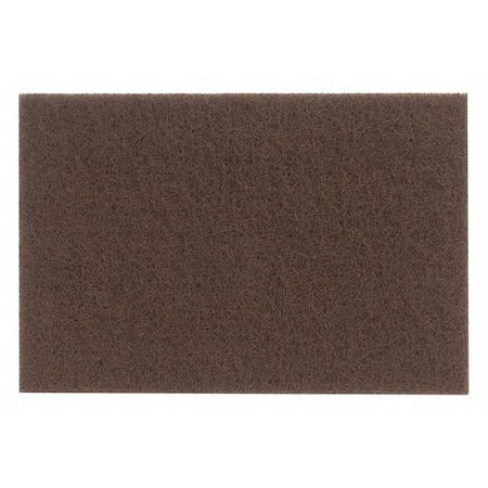 Zoro Select Sanding Hand Pad, 9" L x 6" W, Non-Woven 78072775343