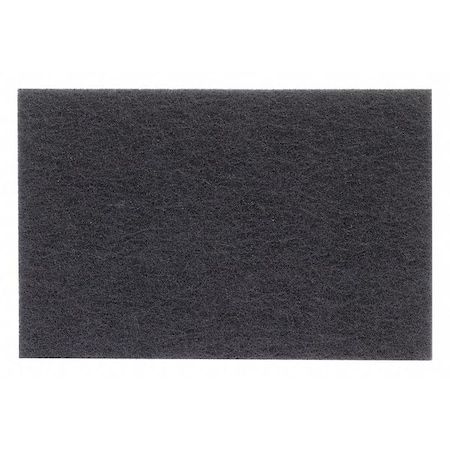 Zoro Select Sanding Hand Pad, 9" L x 6" W, Non-Woven 78072775342