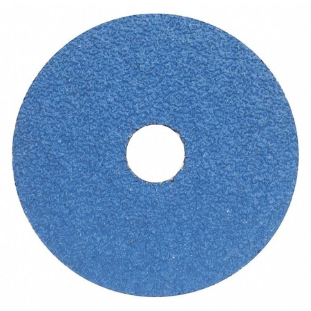 Zoro Select Fiber Disc, 4-1/2", 7/8" Hole Mount, PK25 78072775380