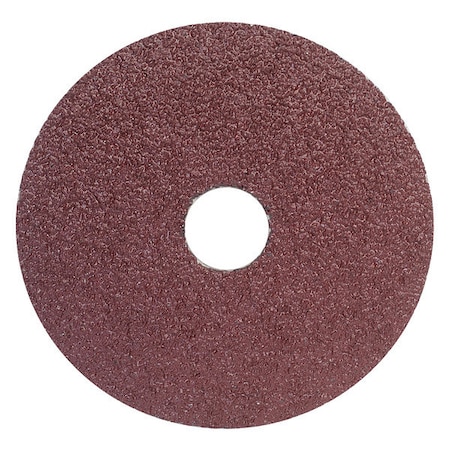 Zoro Select Fiber Disc, 4-1/2", 7/8" Hole Mount, PK25 78072775452