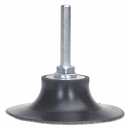 Norton Abrasives Disc Backup Pad, 3" dia., 20,000 rpm 08834164949