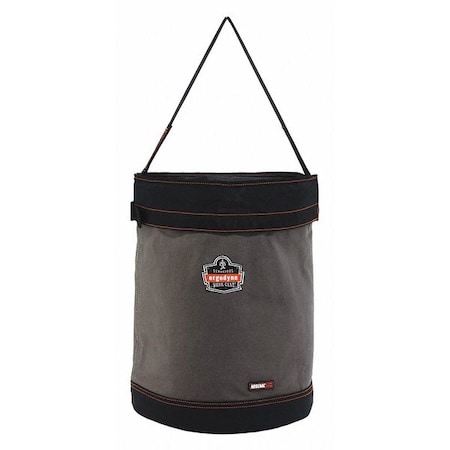 Ergodyne Bucket Bag, Gray, Canvas, 0 Pockets 5935T