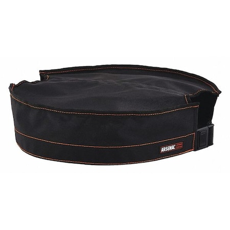 Ergodyne Bucket Top, Black, 16" L x 16" W x 2" H 5937