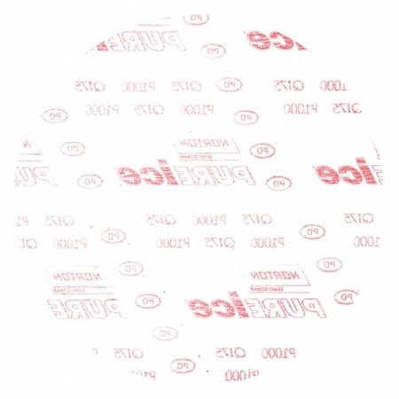 Norton Abrasives Hook-and-Loop Sanding Disc, 3" Dia, No Hole, Aluminum Oxide, P1000 Grit, Coated Type, Q175 77696088702