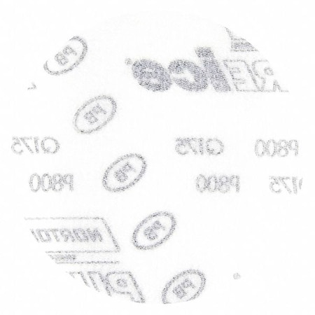 Norton Abrasives Hook-and-Loop Sanding Disc, 3" Dia, No Hole, Aluminum Oxide, P800 Grit, Coated Type, Q175 77696088701