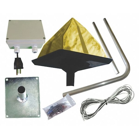 Bird Barrier Eagle Eye Deterrent, 7-1/2" L, Gold ee-1pg