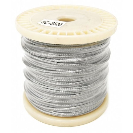 Bird Barrier Netting Perimeter Cable, 5" L, Silver nc-g500