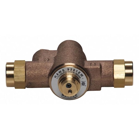 HAWS Scald Protection Valve Kit, 5" L, Brass 9201EW