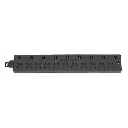 TOOLHANGER Tool Hanger Board, Black, 20 lb. Capacity 1002