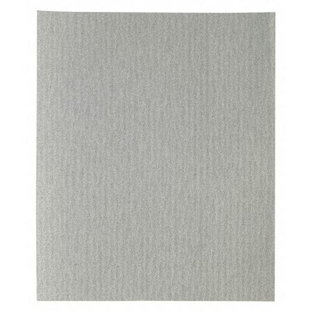 Zoro Select Sanding Sheet, 11" L, 9" W, Fine, P100 Grit, PK100 05539510818