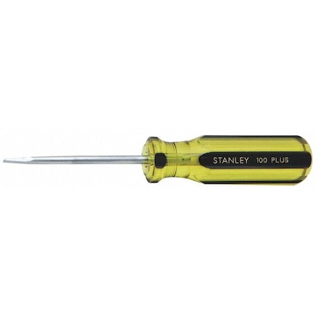 STANLEY General Purpose Slotted Screwdriver 3/16 in Round 66-183-A