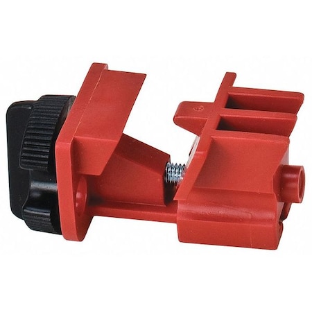 Condor Circuit Breaker Lockout, Red, 1-1/16" H 437R21