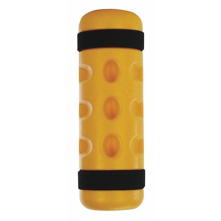 Rack Sentry Pallet Rack Guard, 18" H Overall, Yllw, PK6 RSC-75-END