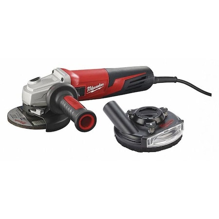 Milwaukee Tool Angle Grinder, 5" Wheel Dia., 13A 6117-33S