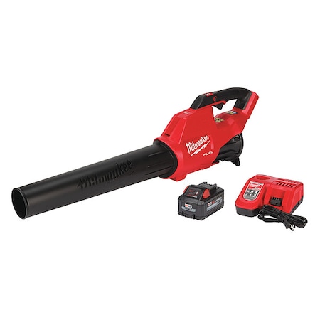 Milwaukee Tool M18 Cordless Blower W/ 1 Battery & 1 Charger, 18V, 450 cfm Max Air Flow, 120 mph Max Air Speed 2724-21HD