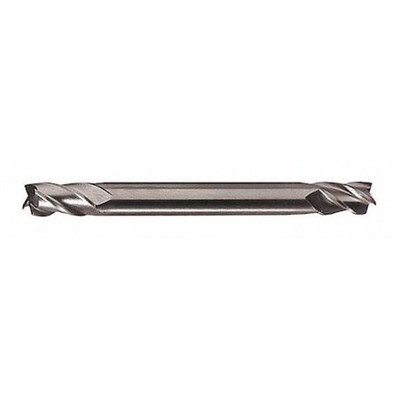 Cleveland 4-Flute HSS Miniature Center Cut Square Double End Mill Cleveland HMD-4 Bright 5/32x3/16x7/8x3-1/4 C41119