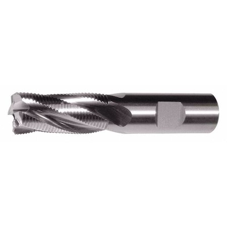 CLEVELAND 5-Flute PM+™ HSS-E Square CC Single Fine Roughing End Mill CTD PMRF-C Bright 1x1x2x4-1/2 C41127