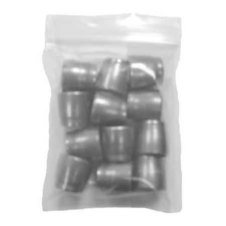 Link Handles Wedge, Round, Steel, 9/16" x 9/16", PK12 64141