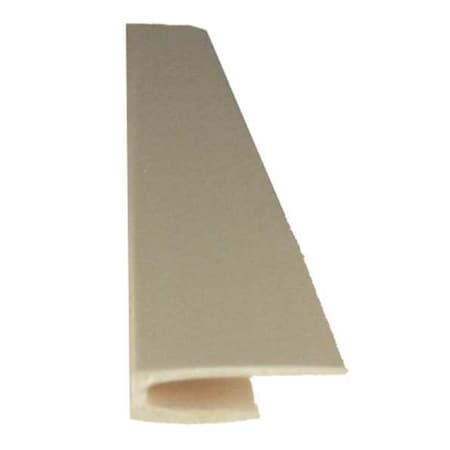 Pawling Edge Cover, PVC, Eggshell, 8 ft L WC-98-8-370