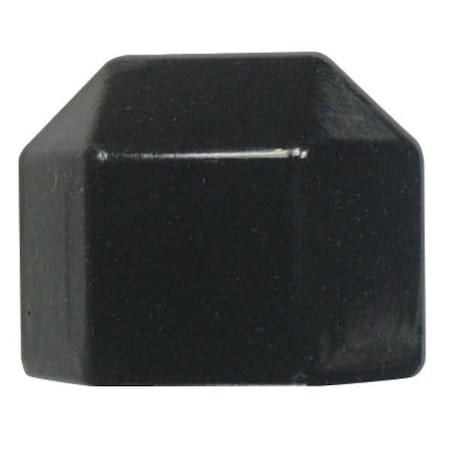 Pawling End Cap, Black, 2-1/4 x 1-3/4 EB-16-0-1