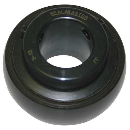 Sealmaster Insert Ball Bearing, Bore Dia. 3-7/16 In 3-37