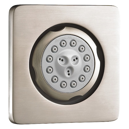 American Standard Shower System Multifunction Extender Square Body Spray, Flush, Brushed Nickel 1660140.295