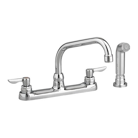 American Standard Monterrey Kitchen Faucet, Manual, 8" Mount, 3 Hole 6408140.002