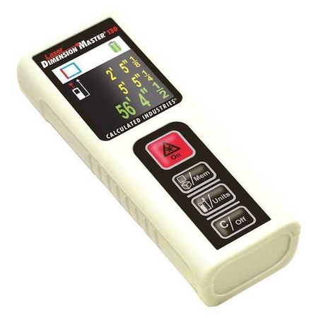 Calculated Industries Digital Distance Measure, 130 ft. Range 3356
