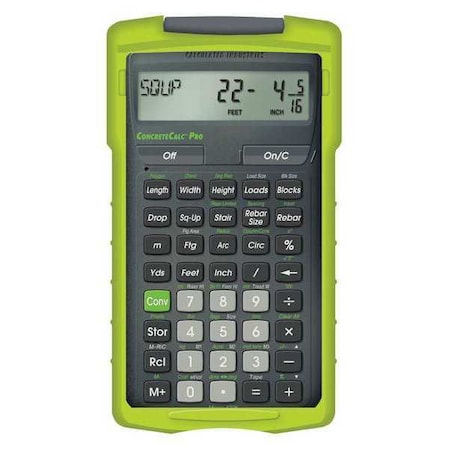 Calculated Industries Advanced Concrete Calculator 4225