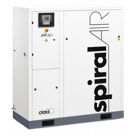 Chicago Pneumatic Oil-Free Scroll, 22 HP, 141 psi, Base Mount SPR22 T 141PSI