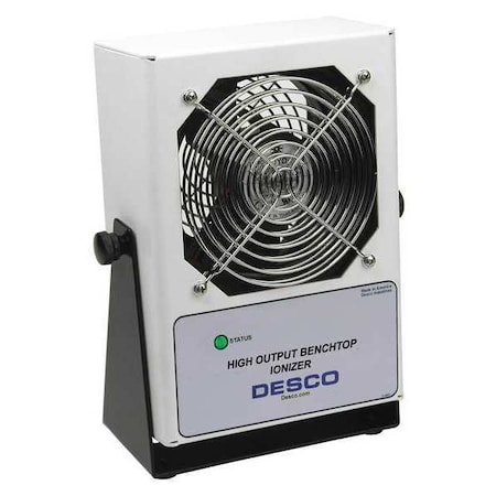 Desco Benchtop High Output Ionizer, 120VAC 60505