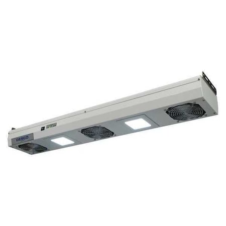 Desco Overhead Ionizer, Lights, 3 Fans, 120VAC 60468