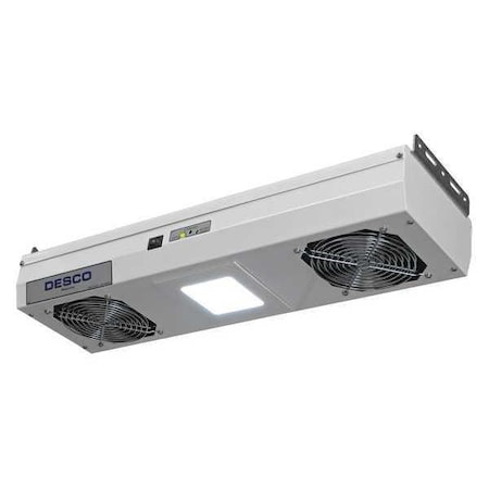Desco Overhead Ionizer, Lights, 2 Fans, 120VAC ASK-37427